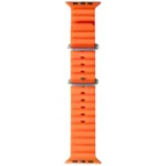 Λουράκι Σιλικόνης Ocean για Apple Watch 44/ 45/ 46/ 49mm Πορτοκαλί (Ασυσκεύαστο) | Shopin.gr