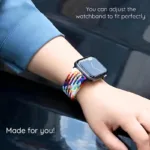 Λουράκι Flexible Fiber για Apple Watch 42/ 44/ 45/ 46/ 49mm Λευκό (Ασυσκεύαστο) | Shopin.gr