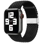 Λουράκι Flexible Fiber για Apple Watch 42/ 44/ 45/ 46/ 49mm Μαύρο (Ασυσκεύαστο) | Shopin.gr