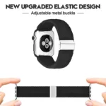 Λουράκι Flexible Fiber για Apple Watch 42/ 44/ 45/ 46/ 49mm Μαύρο (Ασυσκεύαστο) | Shopin.gr