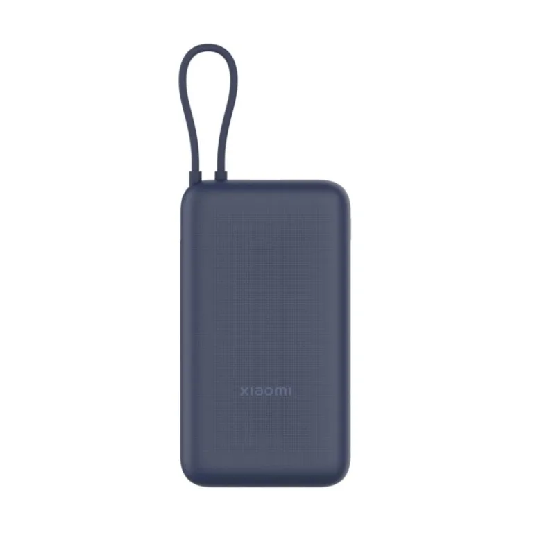 Φορτιστής Ανάγκης Xiaomi BHR8975GL 33W 20000mAh με Ενσωματωμένο Καλώδιο Μπλε | Shopin.gr