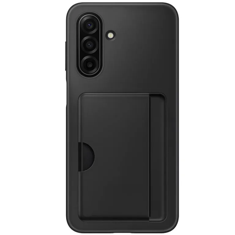 Θήκη Σιλικόνης Samsung EF-OA176TBE A176 Galaxy A17 5G με Card Slot Μαύρο | Shopin.gr