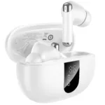 Wireless Hands Free Hoco EQ27 Fun ANC+ENC v5.4 300mAh 7 Ώρες Λειτουργίας Εναλλαγή Master / Slave Συμβατά με Siri Λευκά | Bluetooth - shopin.gr