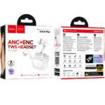 Wireless Hands Free Hoco EQ34 Plus Rima ANC+ENC v5.4 300mAh 7 Ώρες Λειτουργίας Λευκά | Bluetooth - shopin.gr