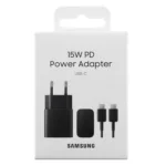 Φορτιστής Ταξιδίου Samsung Fast Charging EP-T1510XBEGEU 15W με Καλώδιο USB-C σε USB-C  Μαύρο | Φορτιστές - shopin.gr