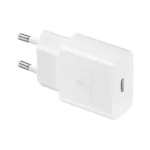 Φορτιστής Ταξιδίου Samsung Fast Charging EP-T1510XWEGEU 15W με Καλώδιο USB-C σε USB-C Λευκό | Φορτιστές - shopin.gr