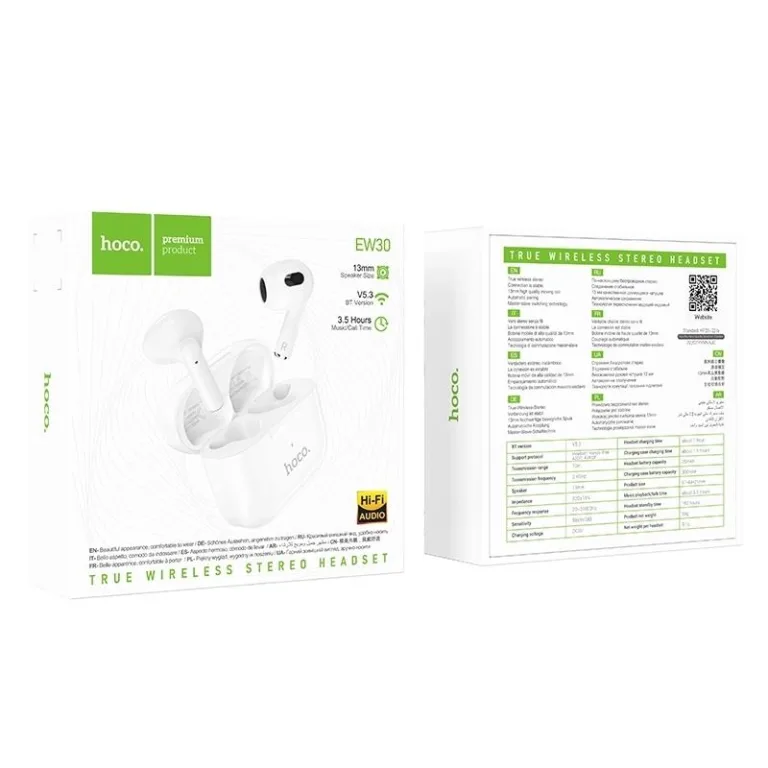HOCO EW30 ΑΚΟΥΣΤΙΚΑ INTELLIGENT TRUE WIRELESS