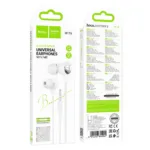 Hands Free Hoco M116 Benevolent με Μικρόφωνο 3.5mm Λευκά 1.2m | Hands Free - shopin.gr