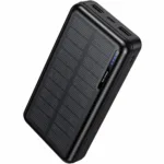 Power Bank Hoco J176A Honorifico 20000mAh 10W 1xUSB-C 2xUSB-A 1xMicroUSB με Solar Panel Μαύρο | Power Bank - shopin.gr