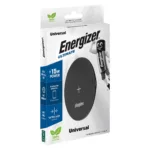 Ασύρματος Φορτιστής Energizer A15W 15W με καλώδιο USB-C 1m Μαύρος | Ασύρματοι Φορτιστές - shopin.gr