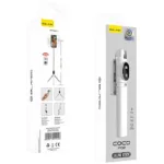Ασύρματο Selfie Stick & Τρίποδο Blavec Coco P02 με Τηλεχειριστήριο για Smartphones Πλάτους 65mm έως 95mm Λευκό | Shopin.gr