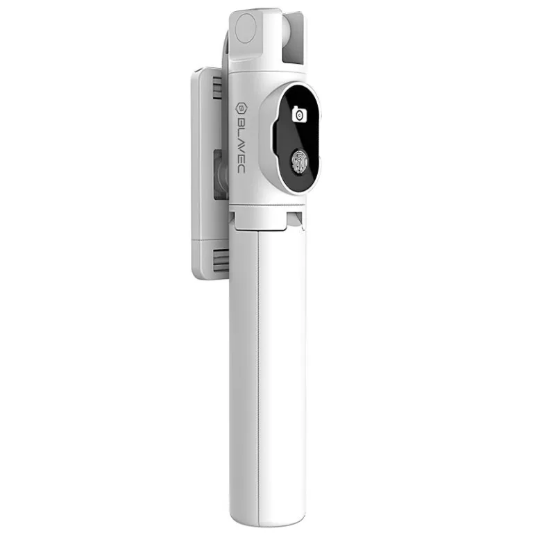 Ασύρματο Selfie Stick & Τρίποδο Blavec Coco P02 με Τηλεχειριστήριο για Smartphones Πλάτους 65mm έως 95mm Λευκό | Shopin.gr